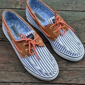 Like New Sperry Top-Sider Boat Shoes Size 8 Womens
